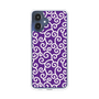 スリムプロテクションケース［ 唐草模様 - Purple ］