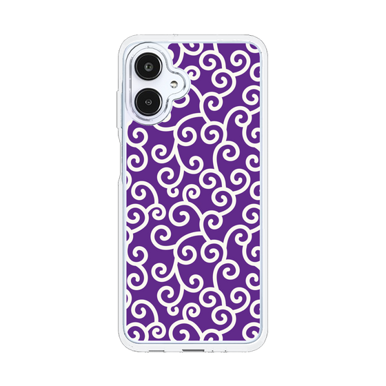スリムプロテクションケース［ 唐草模様 - Purple ］