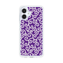 スリムプロテクションケース［ 唐草模様 - Purple ］