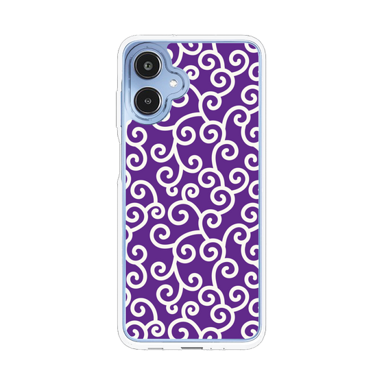 スリムプロテクションケース［ 唐草模様 - Purple ］