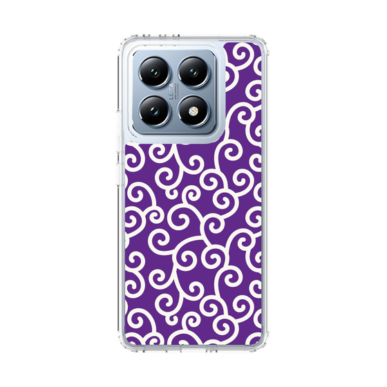 スリムプロテクションケース［ 唐草模様 - Purple ］