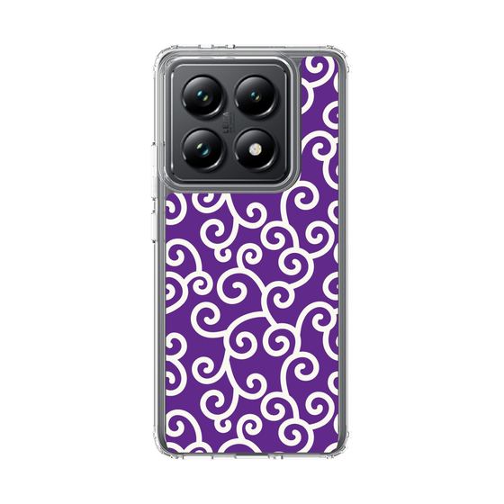 スリムプロテクションケース［ 唐草模様 - Purple ］