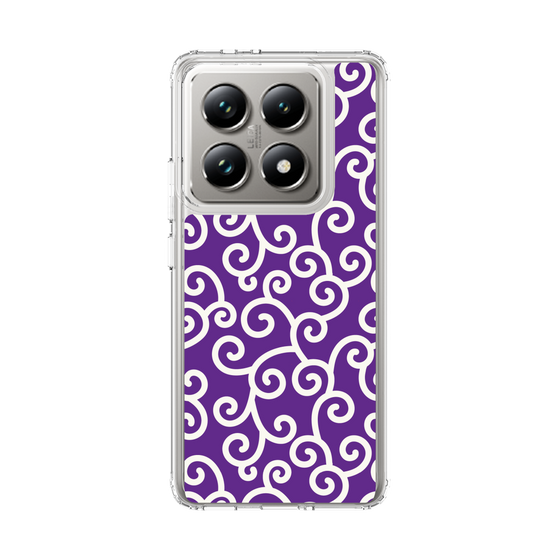 スリムプロテクションケース［ 唐草模様 - Purple ］