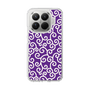 スリムプロテクションケース［ 唐草模様 - Purple ］