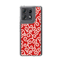 スリムプロテクションケース［ 唐草模様 - Red ］