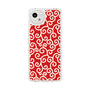 スリムプロテクションケース［ 唐草模様 - Red ］