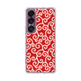 スリムプロテクションケース［ 唐草模様 - Red ］