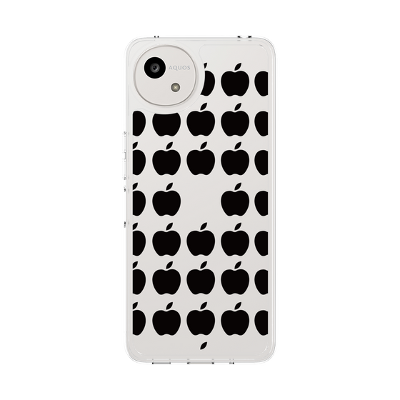 スリムプロテクションケース［ Apple - Black ］