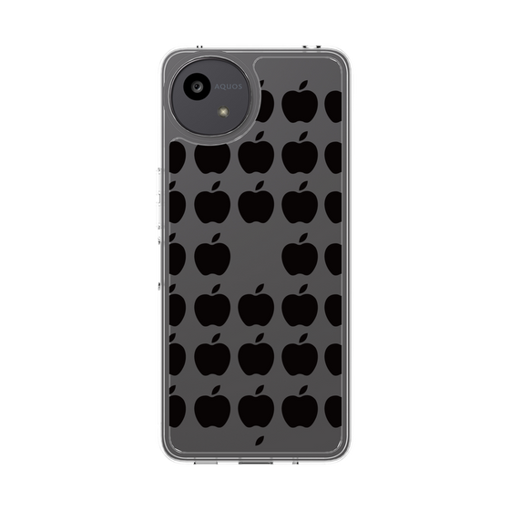スリムプロテクションケース［ Apple - Black ］