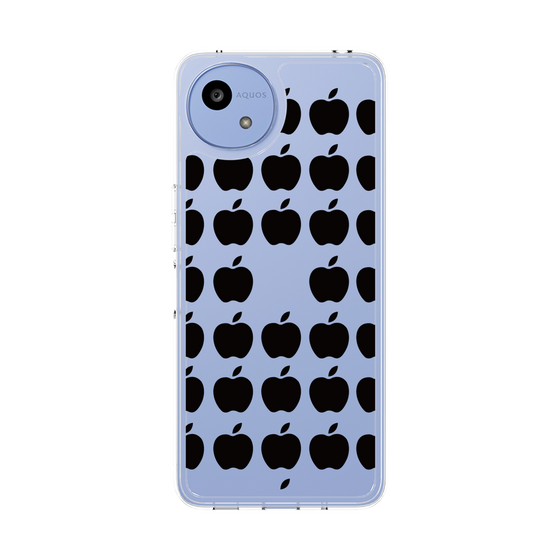 スリムプロテクションケース［ Apple - Black ］