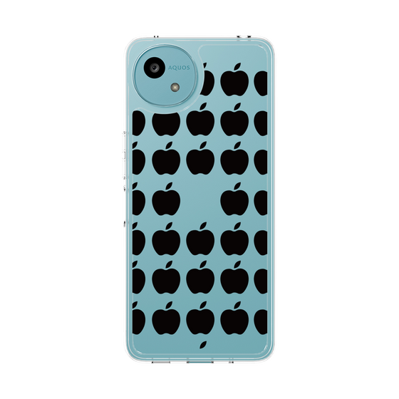 スリムプロテクションケース［ Apple - Black ］