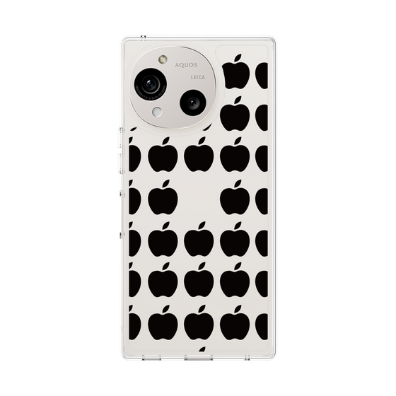 スリムプロテクションケース［ Apple - Black ］