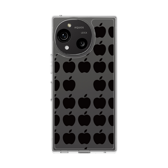 スリムプロテクションケース［ Apple - Black ］