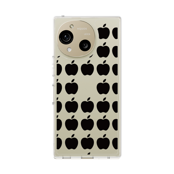 スリムプロテクションケース［ Apple - Black ］
