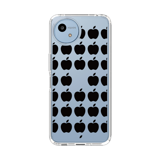 スリムプロテクションケース［ Apple - Black ］