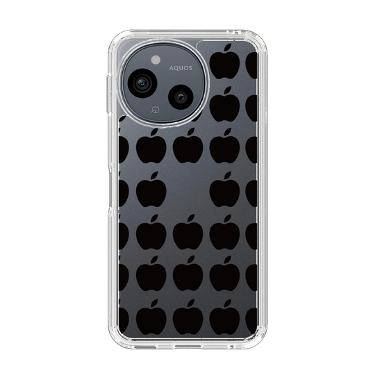 スリムプロテクションケース［ Apple - Black ］