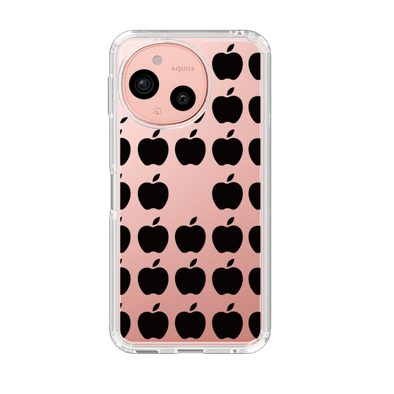 スリムプロテクションケース［ Apple - Black ］