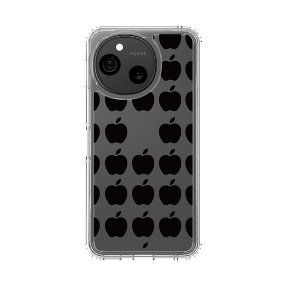 スリムプロテクションケース［ Apple - Black ］