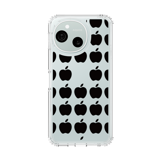 スリムプロテクションケース［ Apple - Black ］