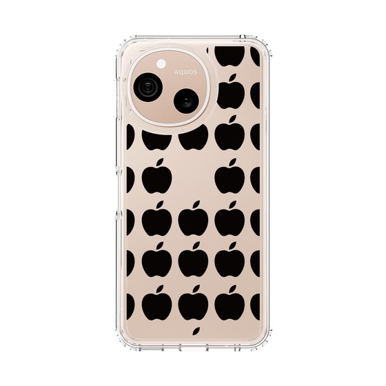 スリムプロテクションケース［ Apple - Black ］