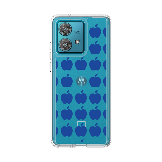 スリムプロテクションケース［ Apple - Blue ］