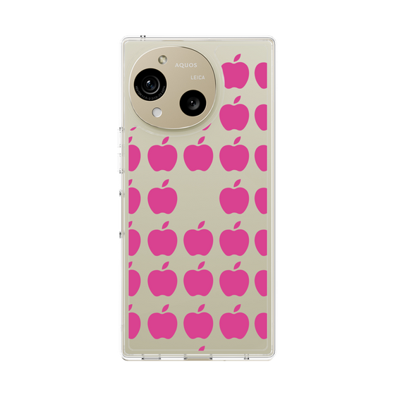 スリムプロテクションケース［ Apple - Pink ］