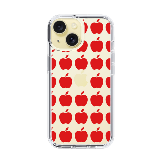 スリムプロテクションケース［ Apple - Red ］