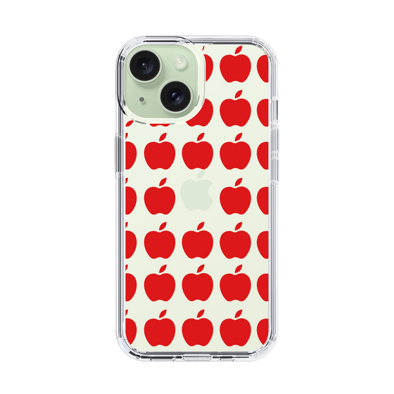 スリムプロテクションケース［ Apple - Red ］