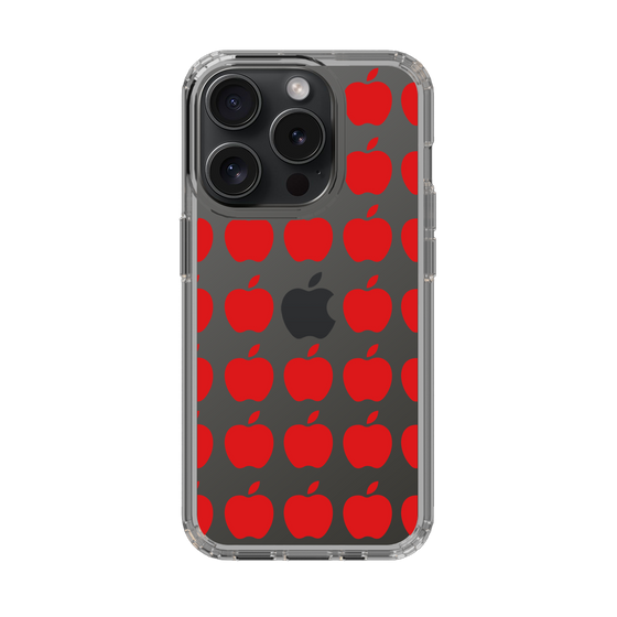 スリムプロテクションケース［ Apple - Red ］