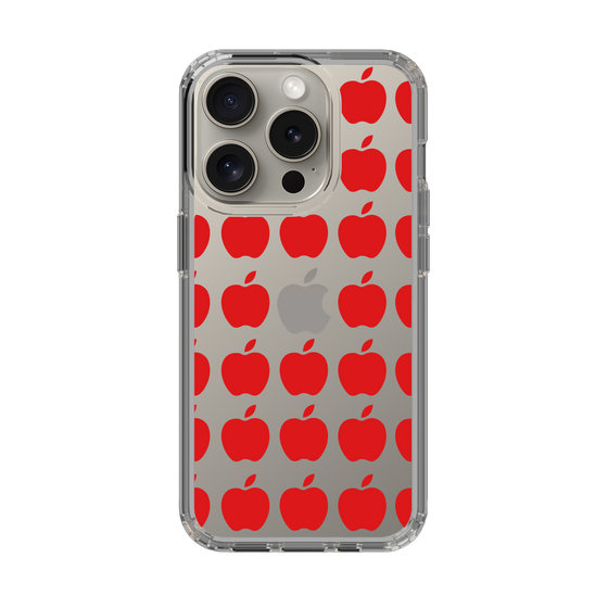 スリムプロテクションケース［ Apple - Red ］