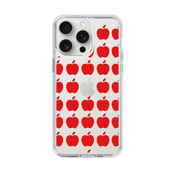 スリムプロテクションケース［ Apple - Red ］