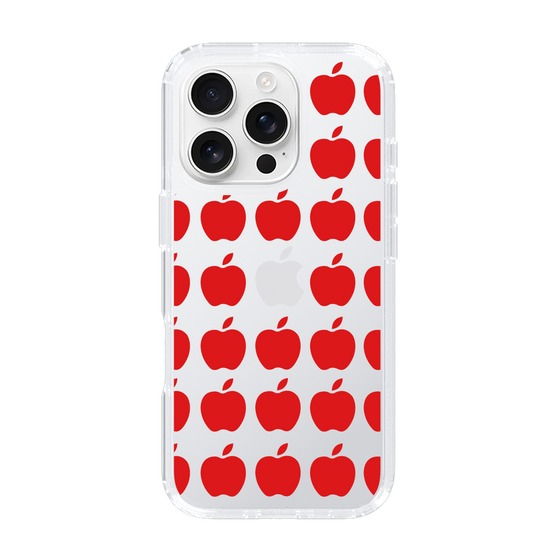 スリムプロテクションケース［ Apple - Red ］