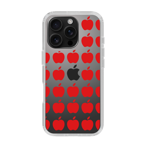 スリムプロテクションケース［ Apple - Red ］