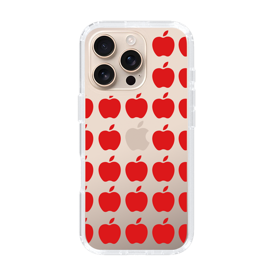 スリムプロテクションケース［ Apple - Red ］