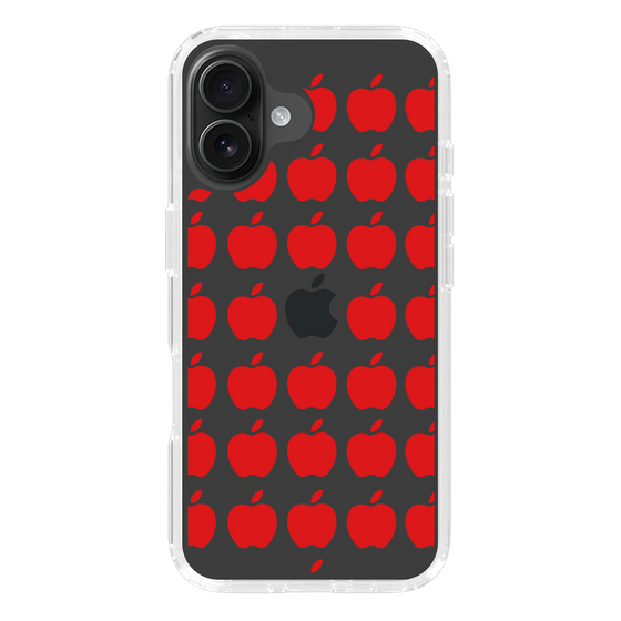 スリムプロテクションケース［ Apple - Red ］