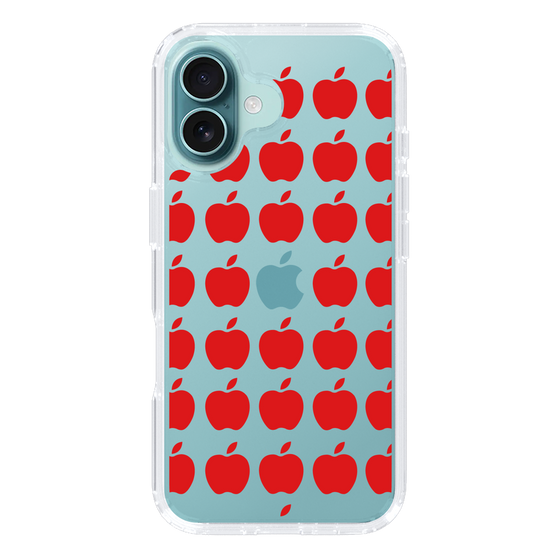 スリムプロテクションケース［ Apple - Red ］