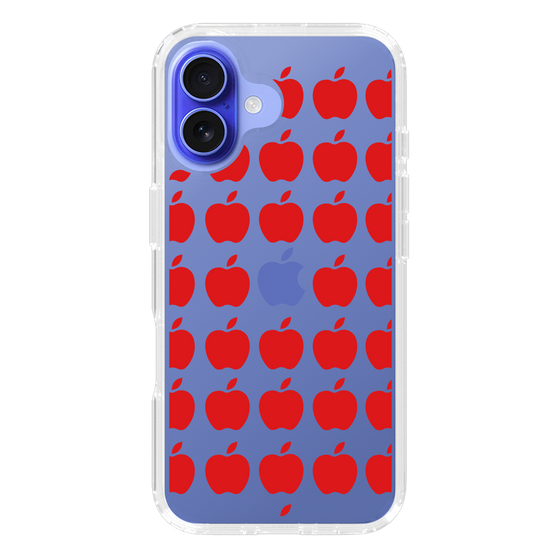 スリムプロテクションケース［ Apple - Red ］