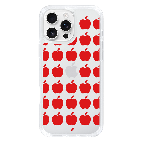 スリムプロテクションケース［ Apple - Red ］