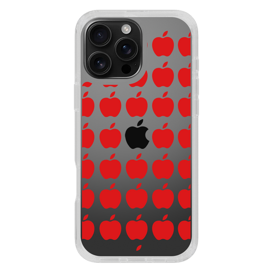 スリムプロテクションケース［ Apple - Red ］