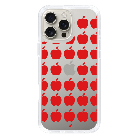 スリムプロテクションケース［ Apple - Red ］