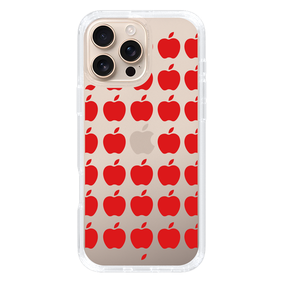 スリムプロテクションケース［ Apple - Red ］