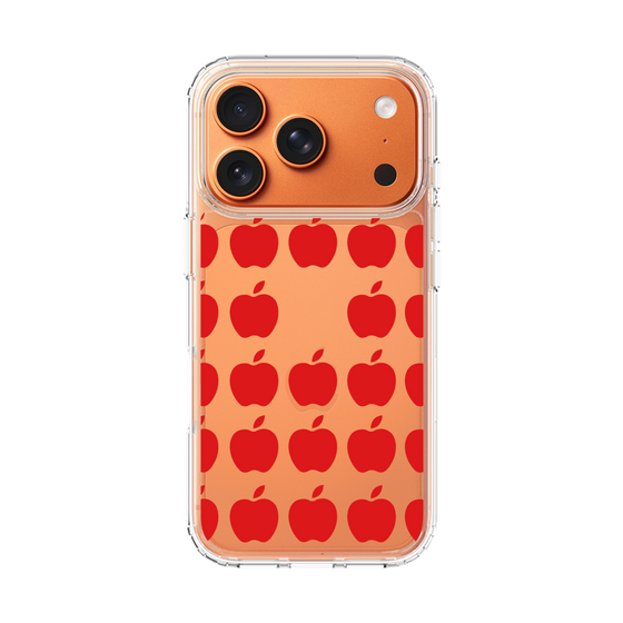 スリムプロテクションケース［ Apple - Red ］
