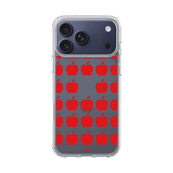 スリムプロテクションケース［ Apple - Red ］