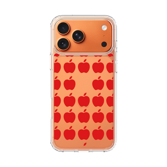 スリムプロテクションケース［ Apple - Red ］