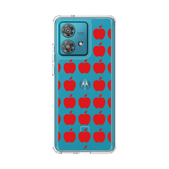 スリムプロテクションケース［ Apple - Red ］