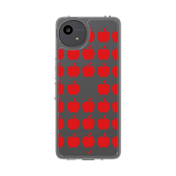 スリムプロテクションケース［ Apple - Red ］