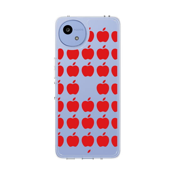 スリムプロテクションケース［ Apple - Red ］