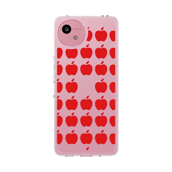 スリムプロテクションケース［ Apple - Red ］