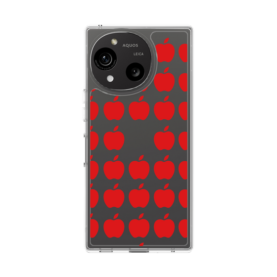 スリムプロテクションケース［ Apple - Red ］