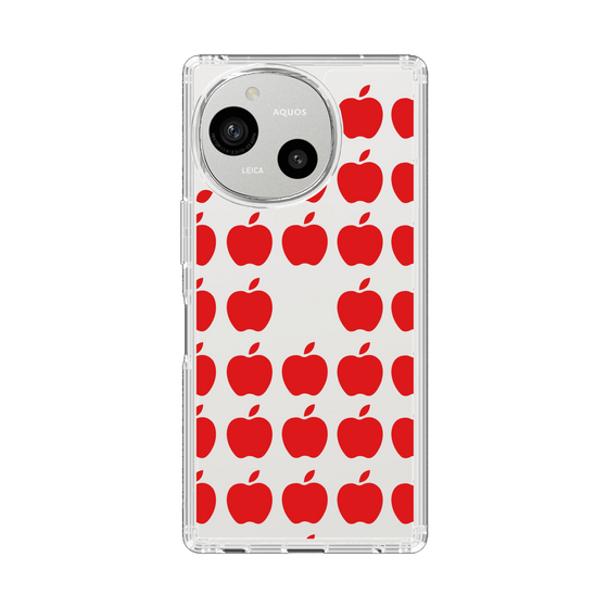スリムプロテクションケース［ Apple - Red ］